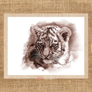 TIGER PUPPY pyroprinter & laser-ready file 3DWave.us